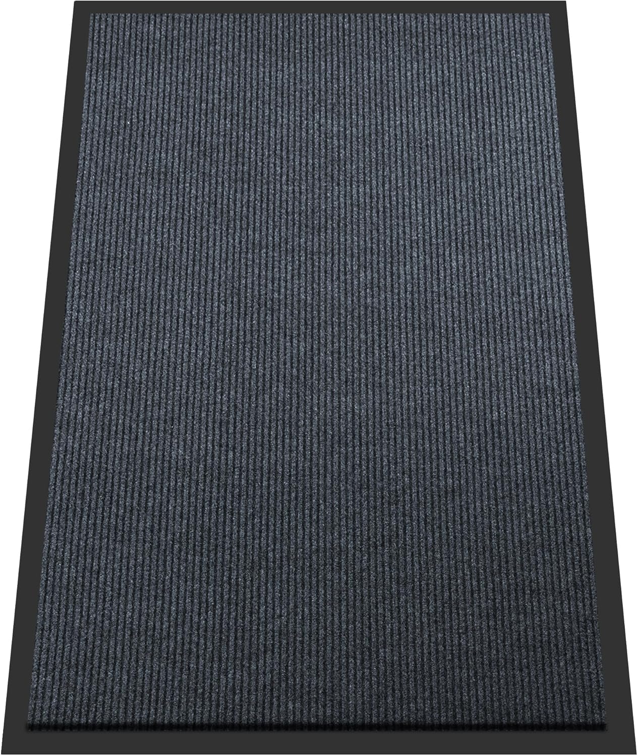 Extra Large Front Door Mat, 5 x 3 Feet Indoor Outdoor Entrance Mat, Heavy Duty Commercial Floor Mats, Non-Slip Rubber Backing Doormat for Entryway, Waterproof, Low-Profile, Easy to Clean